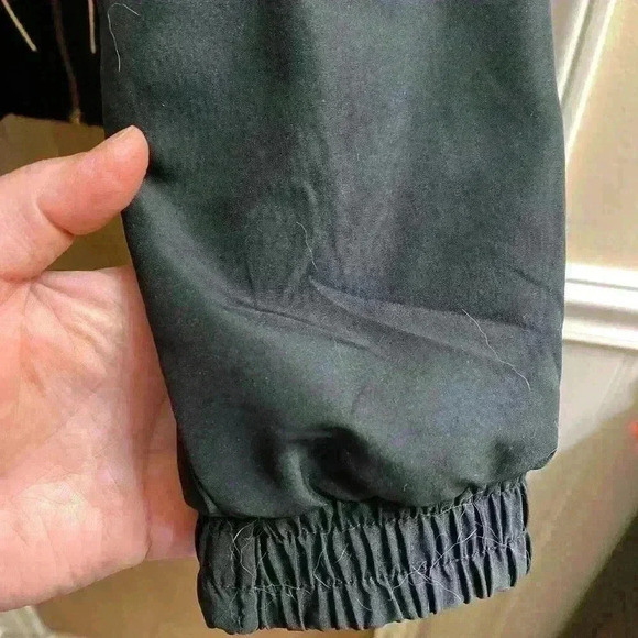 VTG Womens 80s 90s Black Gold Michael Jackson Windbreaker Jacket Small Blair - Picture 7 of 10